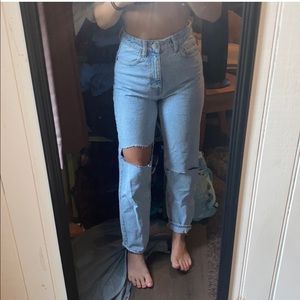 Zara mom jeans!